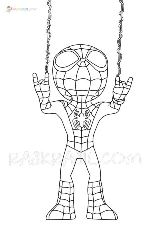 Raskrasil.com-Coloring-Pages-Spidey-and-His-Amazing-Friends-9 in 2023 |  Detailed coloring pages, Coloring pages, Spiderman coloring