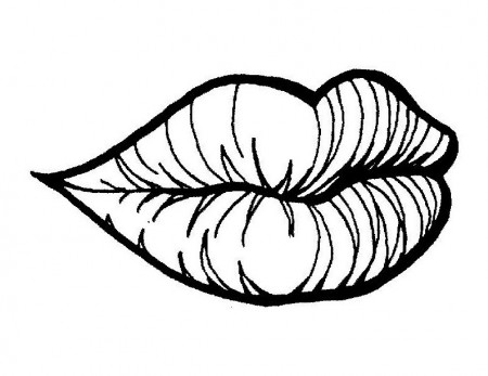 Free Lips Coloring Pages, Download Free Lips Coloring Pages png images,  Free ClipArts on Clipart Library