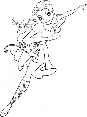 Cute Poison Ivy Coloring Pages - Novocom.top