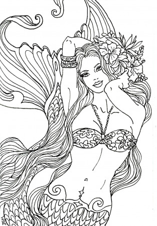 140 Mermaid coloring! ideas | mermaid coloring, mermaid, mermaid coloring  pages
