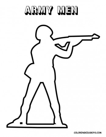 Army Man Soldier Coloring Pages | Army Man Birthday Party ...