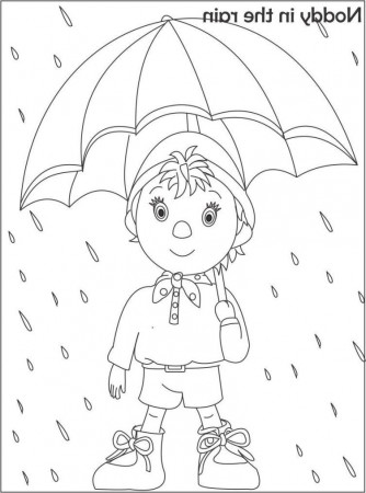 Noddy Coloring Pages Â» Coloring Pages Kids