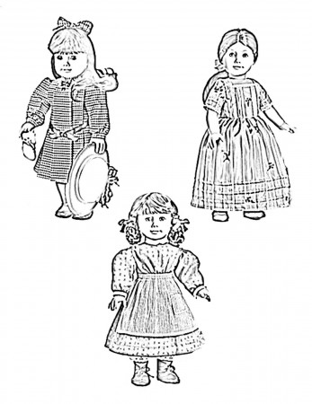 American Doll Accessories Coloring Pages - Coloring Pages For All Ages