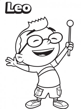 Free Printable Little Einsteins Coloring Pages. Get ready to learn!