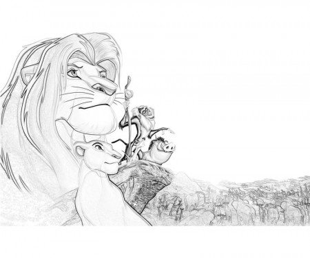 Lion King Disney Coloring Pages - Best Coloring Pages