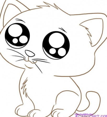 Animal Coloring Pages Kitty - Coloring Pages For All Ages