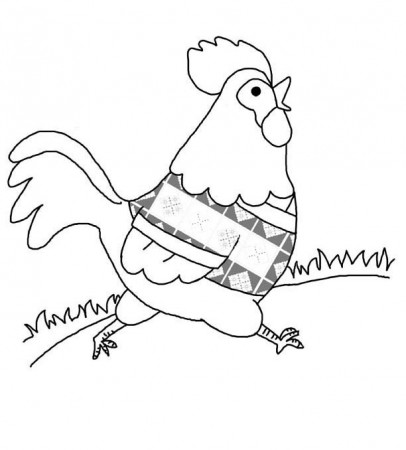 Chicken Coloring Pages - Best Coloring Pages For Kids