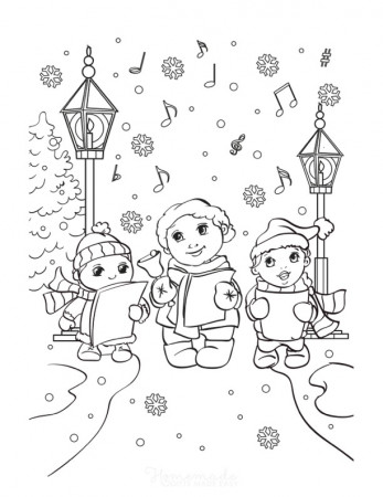 10 Cozy Winter Coloring Pages for Kids - Motherly
