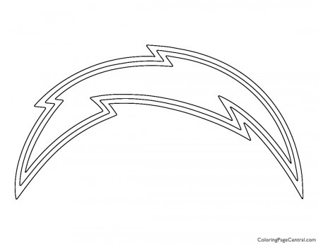 NFL San Diego Chargers Coloring Page | Coloring Page Central