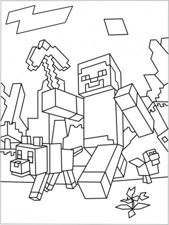 Coloring Pages : Coloring Pages Minecraft Book Amazing Image ...