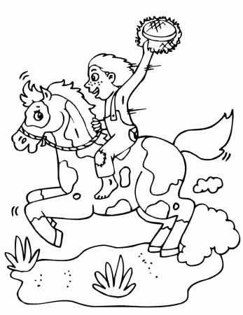 Coloring-Pages-Of-Horses-For- 