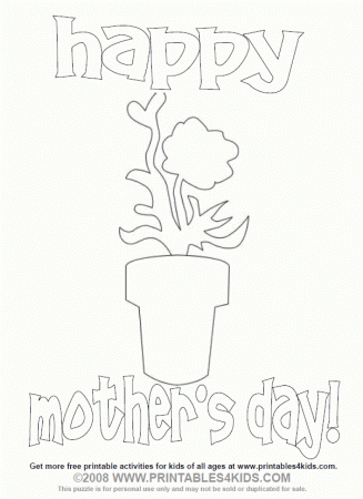 Leonardo Ghiraldini: mothers day flowers colouring pages
