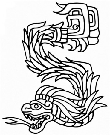 Images The Feathered Serpent Coloring Pages Coloring Pages 136559 