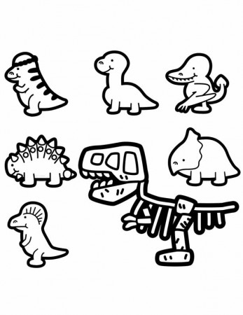 Dinosaur Coloring Pages | poincianaparkelementary.com