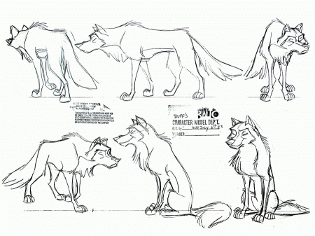 Cartoon Concept Design: CHARACTER DESIGN BALTO PART 1