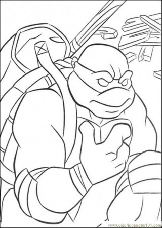 Ninja Turtles Coloring Pages Donatello Images & Pictures - Becuo