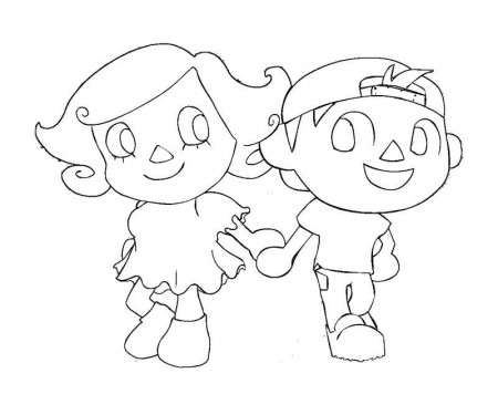 Animal Crossing Coloring Pages - Coloring Page