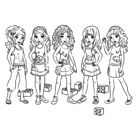 Print this Lego friends coloring sheet | Lego Coloring Pages ...