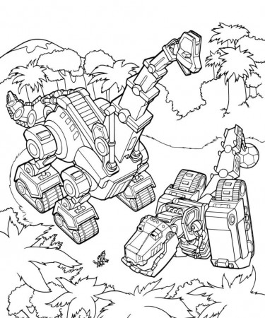 Dinotrux Coloring Pages