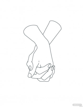 Praying Hands Coloring Page - EPS, Illustrator, JPG, PNG, SVG | Template.net