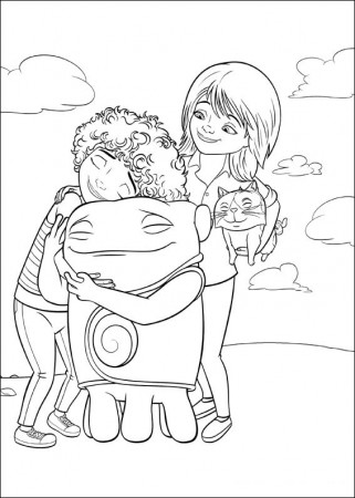 ▷ Home (Movie): Coloring Pages & Books - 100% FREE and printable!