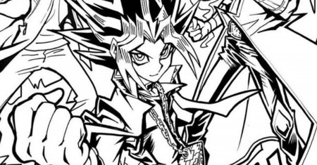 Yu-Gi-Oh Creator Revisits Original Anime by Making Coloring Book for Fans