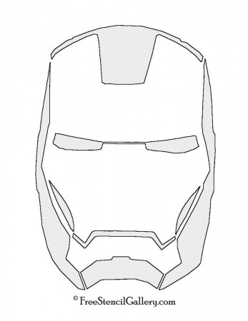 Iron Man Mask Stencil | Free Stencil Gallery | Iron man pumpkin, Iron man  mask, Pumpkin stencil