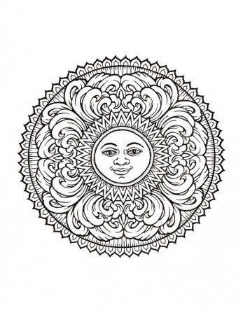 Advanced Coloring Pages for Adults | Coloring Pages Adult | Body ...