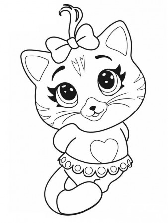 Pilou from 44 Cats Coloring Page - Free Printable Coloring Pages for Kids