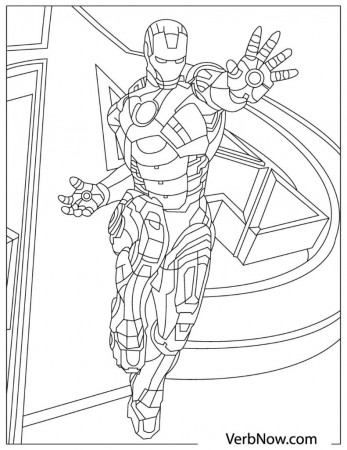 Free IRON MAN Coloring Pages for Download (Printable PDF)