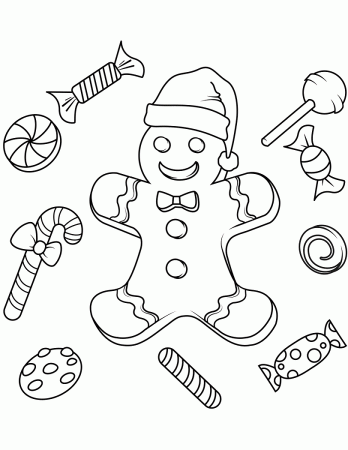 Freeintable Christmas Coloring Pages Gingerbread Page Christian Kids Book Word  Search Pictures – Stephenbenedictdyson