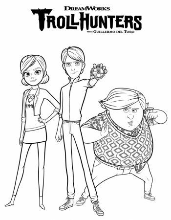 Printable DreamWorks Trollhunters Coloring Pages You Won't Find Anywhere  Else