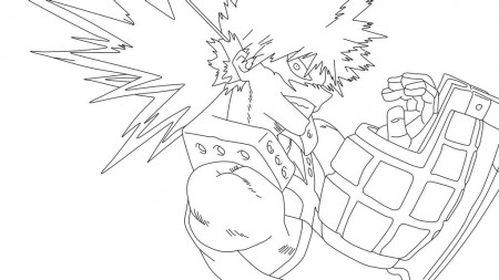 The Best Bakugou Coloring Pages | Steeves Website