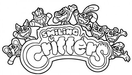 Smiling Critters coloring pages