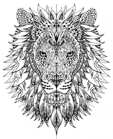 Difficult For Adults - Coloring Pages for Kids and for Adults
