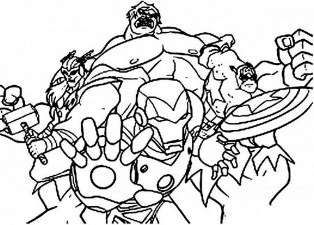 avengers-show-action-coloring-pages-printable-169272 Â« Coloring ...
