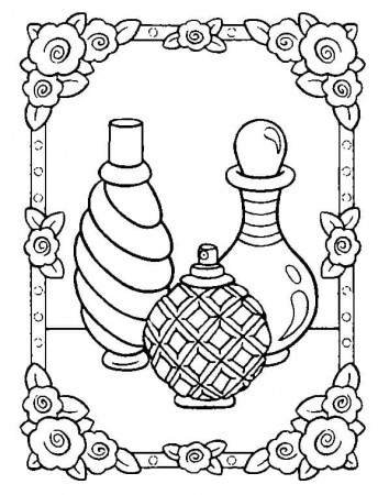 Perfume Coloring Pages