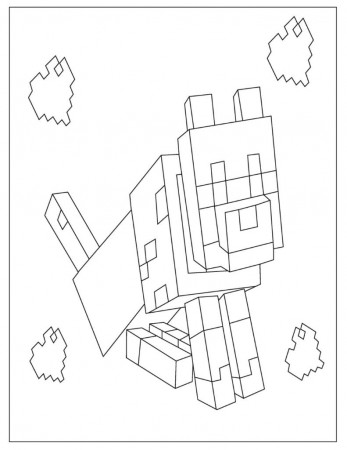 Free MINECRAFT Coloring Pages for Download (Printable PDF) - VerbNow