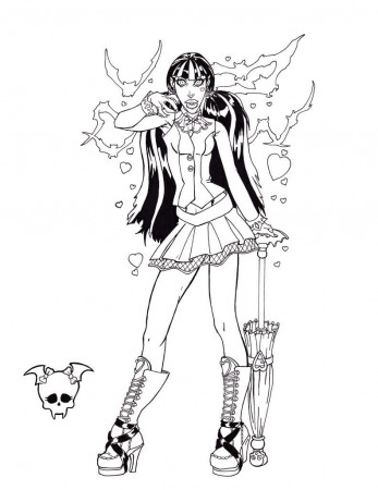 coloring : Monster High Coloring Pages Best Of Free Printable Monster High  Coloring Pages For Kids Monster High Coloring Pages ~ queens