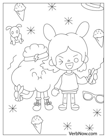 Free TOCA BOCA Coloring Pages for Download (Printable PDF)
