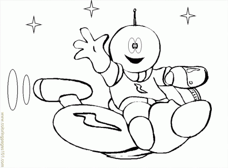 Coloring Pages Space Coloring Pages 06 (Transport > Space 