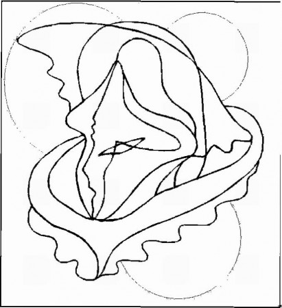 Coloring pages abstract design - picture 6