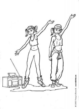 dance coloring pages - group picture, image by tag - keywordpictures.