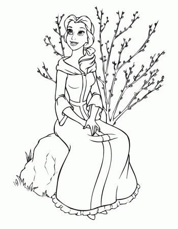 Princess Coloring Pages | Kids Cute Coloring Pages