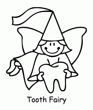 Kids Dental Coloring Pages Kids Dental Coloring Pages 286190 Fairy 
