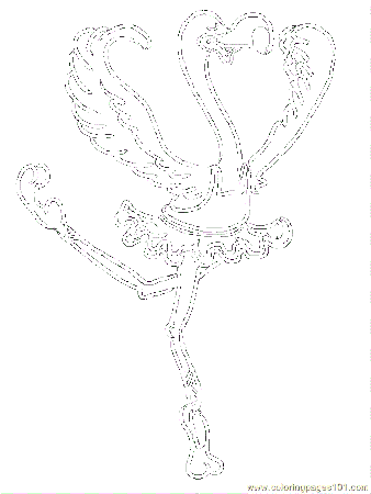 Coloring Pages Mexican Coloring Ballet5 (Countries > Mexico 