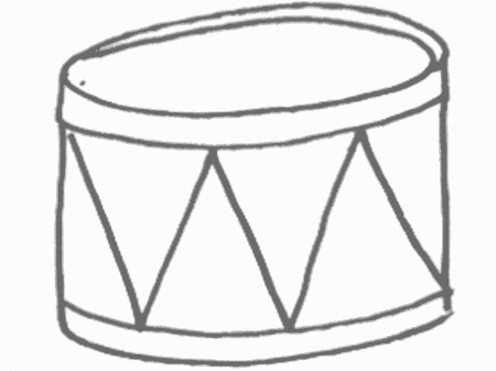 Drum Coloring Pages