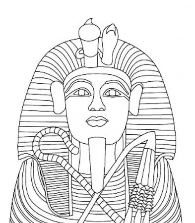 Amenhotep The Pharaoh Coloring Page - Education Coloring Pages on 