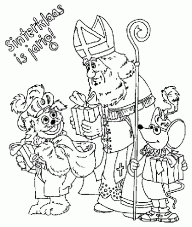 St Nicholas | Free Printable Coloring Pages – Coloringpagesfun.com