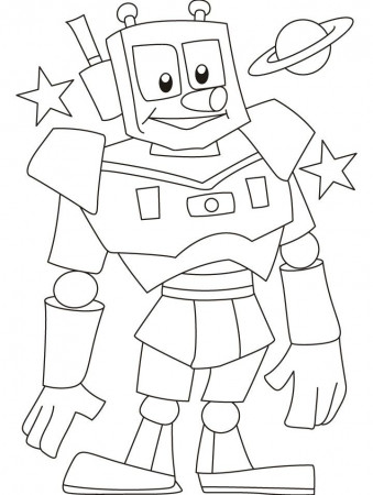 Robot Coloring Pages | Coloring Pages